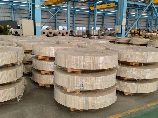 Bobina de acero al silicio, foto de producto real
