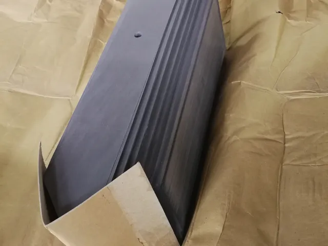 Núcleos apilados terminados, foto de producto real