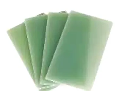 Láminas de fibra de vidrio epóxica FR-4 verdes