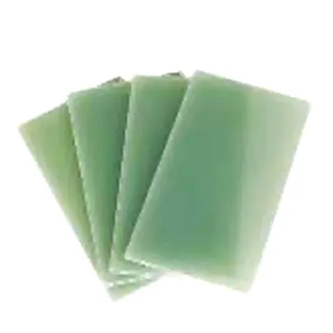 Láminas de fibra de vidrio epóxica FR-4 verdes